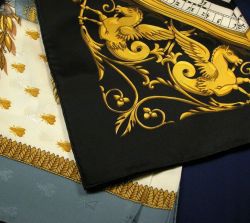 Two Silk Scarves, Hermes